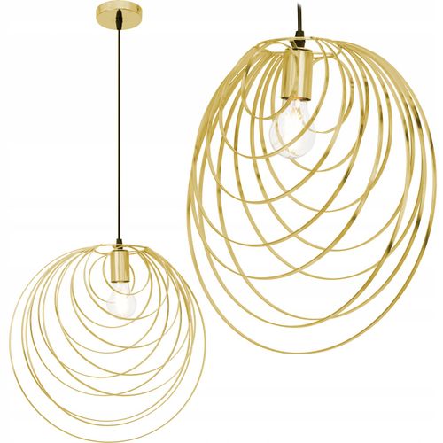 LAMPA DA SOFFITTO GEOMETRICO GOLD APP428-1CP