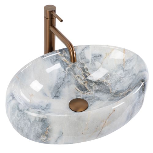 Умивальник на стільницю Rea Linda Granite