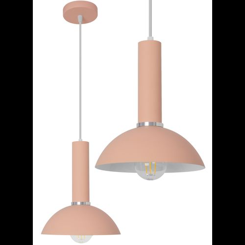 Lampa wisząca OSTI C APP128-1CP Różowa