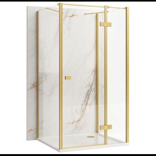 Cabina de dus Rea Atlas 120x100 Brush Gold