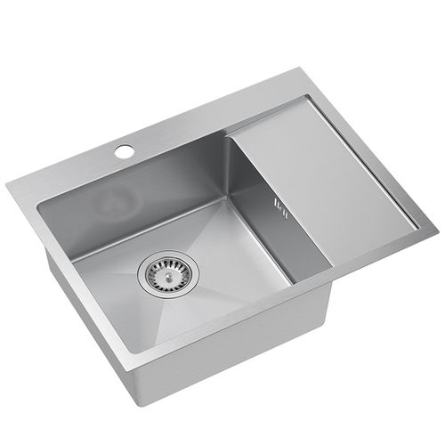 Stainless steel sink RUSSEL 116 BRUSH NICKEL