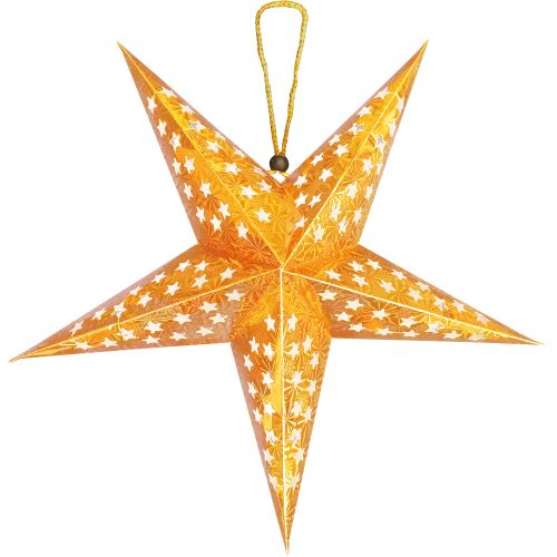 Паперова зірка зі світлодіодним підсвічуванням SY-002 45cm