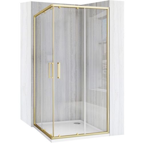 Cabină de duș Rea City 90x90 cm Gold