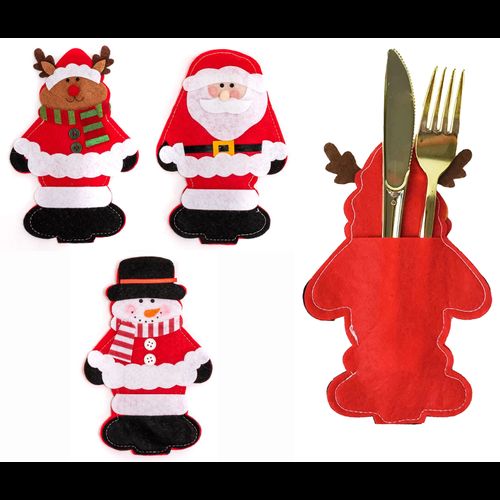 Christmas cutlery cover 3 pcs 311407