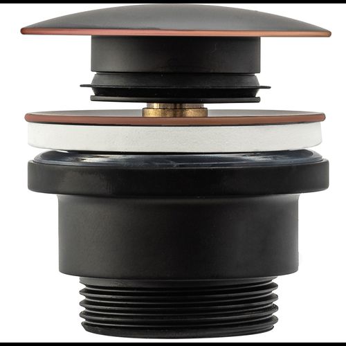 Dop pentru lavoar universal klik-klak Rea Old Black