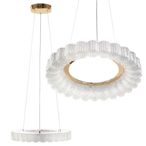 Lampe LED MS018-CP ROSE GOLD 40cm
