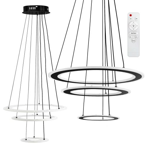 Lampa LED G040-3CP Black