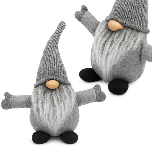 Kalėdų nykštukas 35cm YX045 GREY