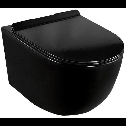 UNDERMOUNT TOILET BOWL CALANI LOYD SLIM BLACK