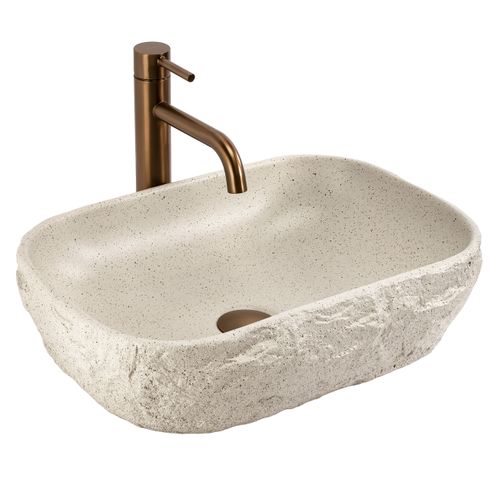 Lavabo da appoggio Rea Bianka