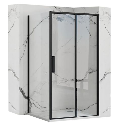 Shower enclosure Rea Rapid Slide Black