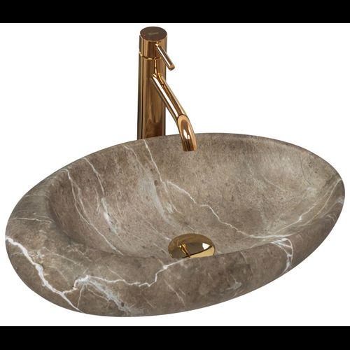 Countertop Basin Rea Roxy B Stone NATURE