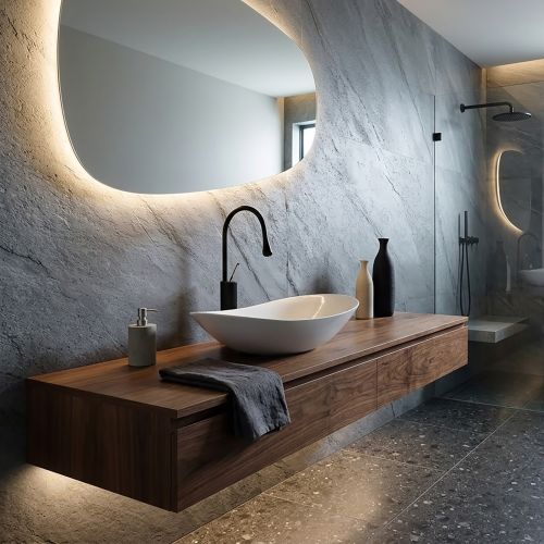 Lavabo da appoggio Rea Royal 60