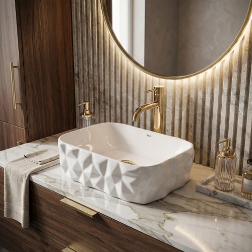 Umywalka nablatowa Rea Zamia