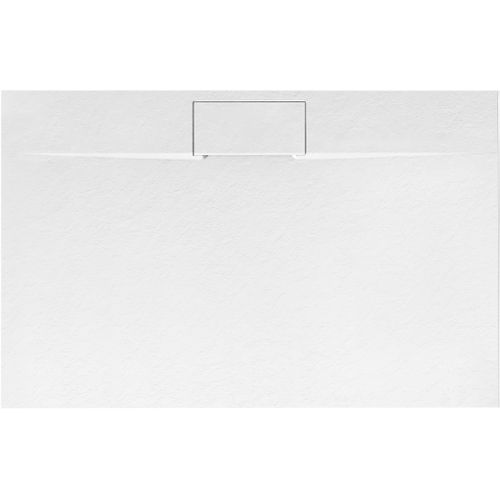 Dušas paliktnis Bazalt Long White 90x120