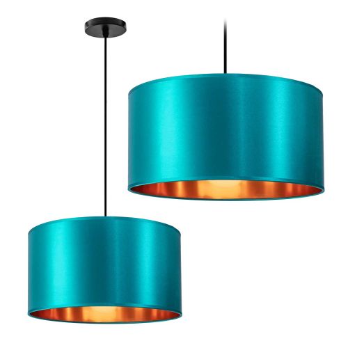 Lamp Blue Gold 36cm APP953-1CP