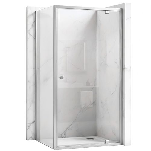 zuhanykabin Rea Primo Swing 100x80 Chrome