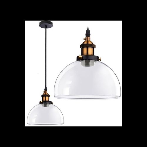 Lampa sufitowa wisząca szklana APP046-1CP Verto C