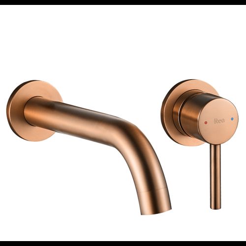 Wall Mounted faucet Rea Lungo Copper Brush + BOX