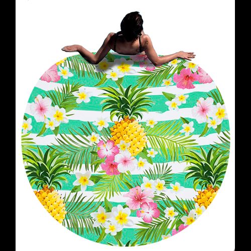 Serviette de plage Ananas 150 cm