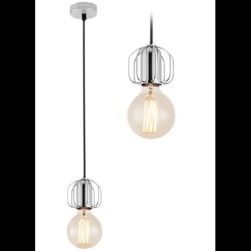 Lampada Da Soffitto Singola Loft Chrom APP594-1CP