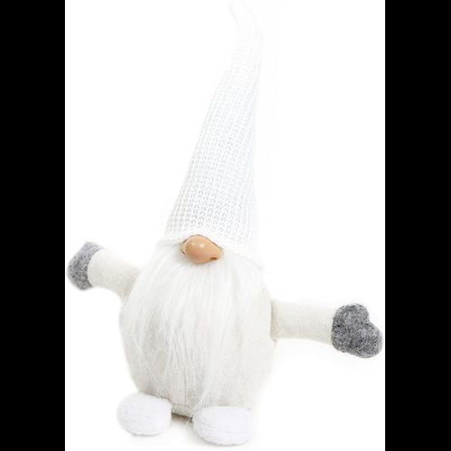 Christmas Gnome 35cm YX045 White