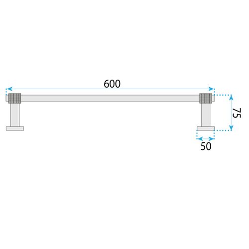 Закачалка за баня 29101 Rivo Brush Gold