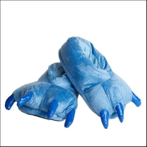 Papuci Kigurumi cu ghiarele Albastru