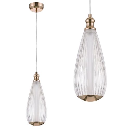 Lampă suspendată de tavan LHJ120-CP light rose gold