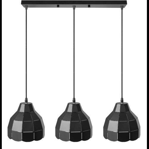 Lampada Da Soffitto Pensile Triangolare Metallico APP245-3CP