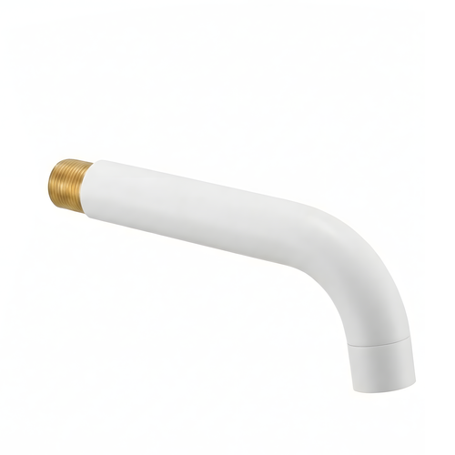 Чучур за смесител за вграждане Rea Lungo 16 cm White