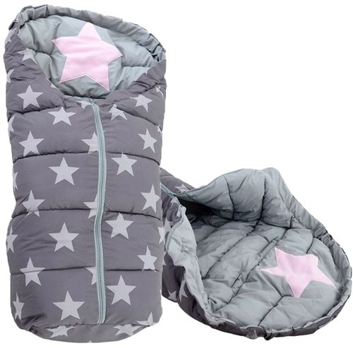 Saco de dormir para bebés 4 en 1 Star D.Grey - Grey