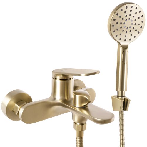 Grifo de bañera REA Marco Brush Gold