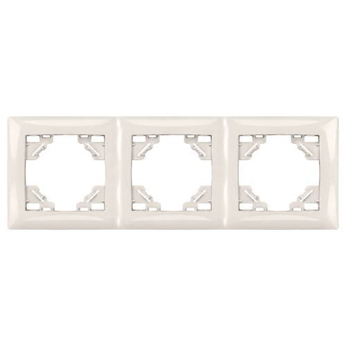 Trojnásobný rámik pre zásuvky OSTE JNH015-3F Beige
