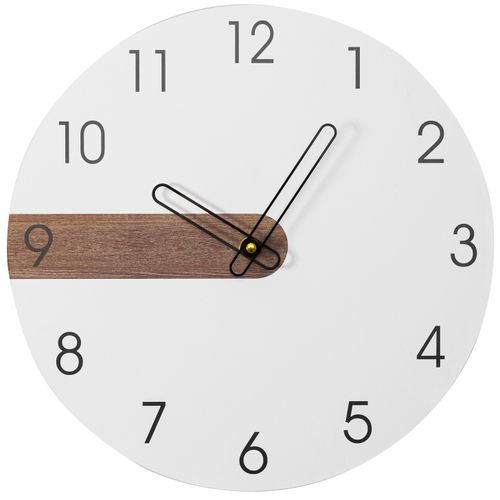 Wanduhr Holz rund 30CM MTZL20203