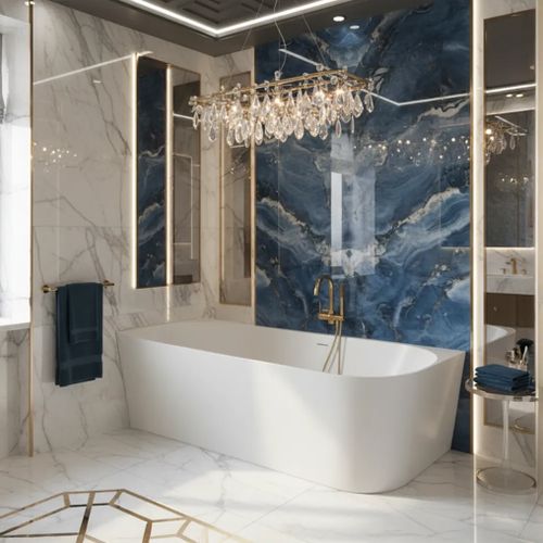 Kampinė akrilo vonia Bellanto Slim 170 Kairė