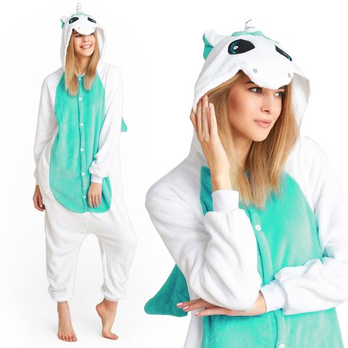 Kigurumi Pyjamas Unicorn Mint S