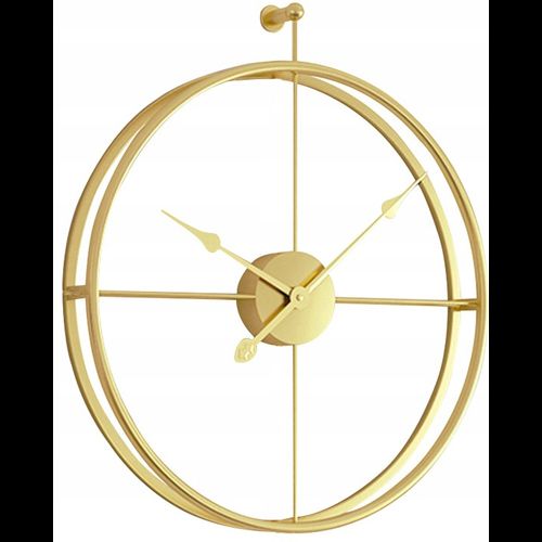 Reloj 3D 60 cm Gold Black