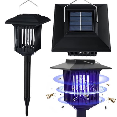 LED Insecticide  solar lamp J-22 Black