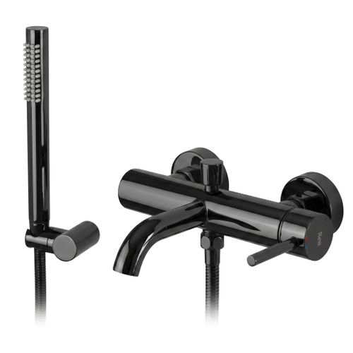 Robinet de baignoire Rea Lungo Black metallic