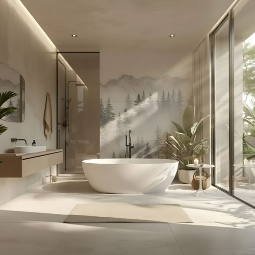 Baignoire autoportante en acrylique ROMA 170