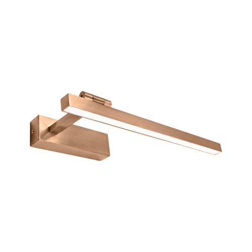 Настінний LED світильник для ванної SWE037-1W 40cm BRUSH COPPER