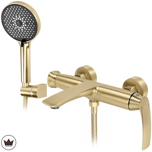 Grifo de bañera PREMIUM REA Como Brush Gold