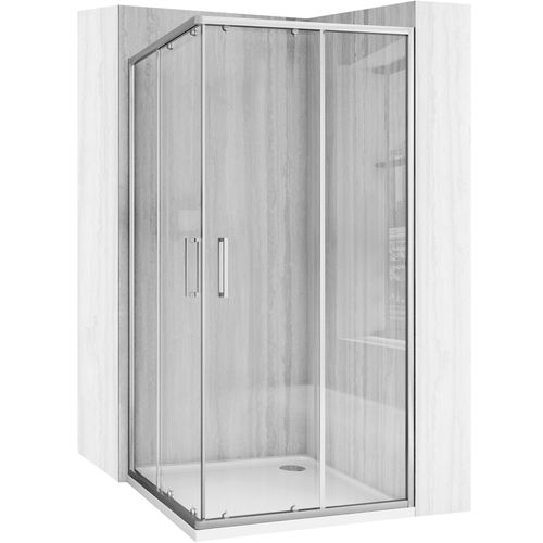 Cabina de ducha Rea City 90x90 Nickel Brush