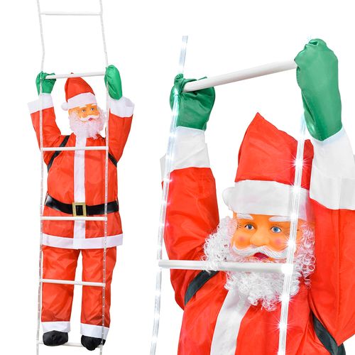 Santa Claus 190 CM LED Ladder