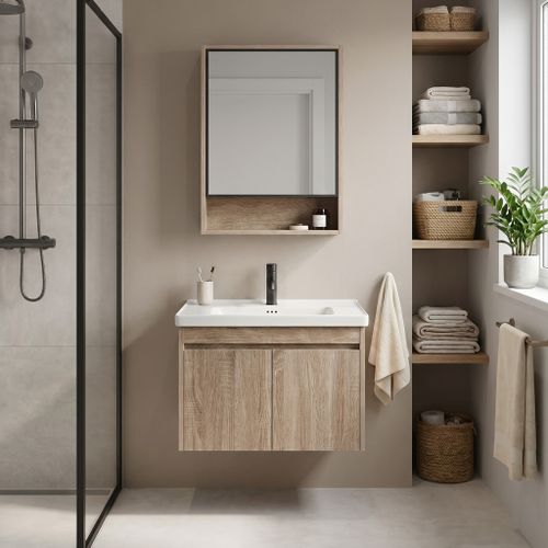 Conjunto de muebles de baño con lavabo Luno DB68-60 60CM