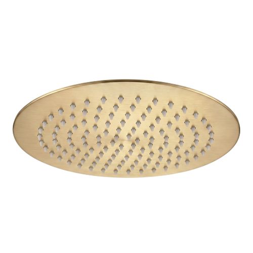 Pomme de douche ronde REA JS-P014BG 25cm Brush Gold