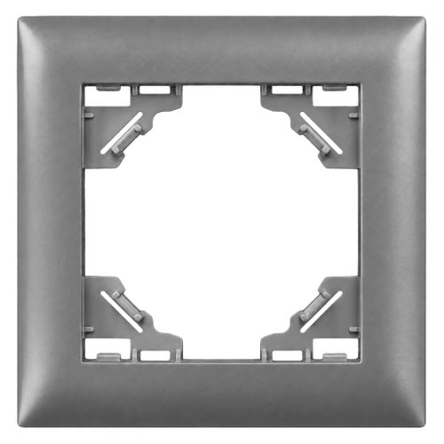 Single socket frame OSTE JNH013-1F Grey