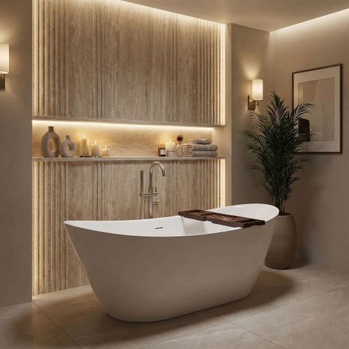 Окремо стояча ванна Rea Ferrano Slim 180