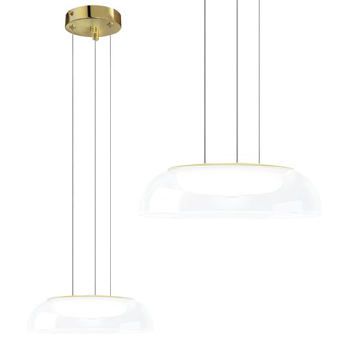 LED-Hängeleuchte APP1691-1PC Gold